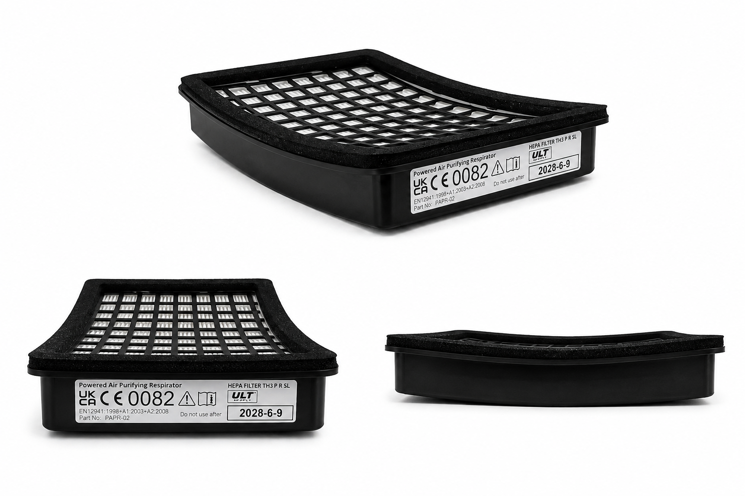 ULT Supply HEPA Filtre et préfiltre – Compatible avec 3M™ Adflo™ PAPR (TH3 P R SL)